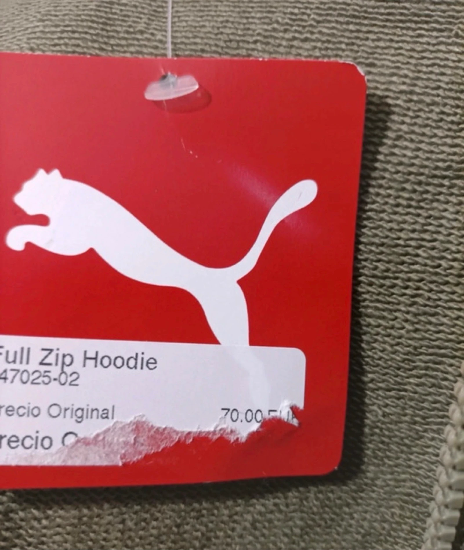 Puma Full Zip Hoodie groene kaki maat XL nieuw met label – photo 8
